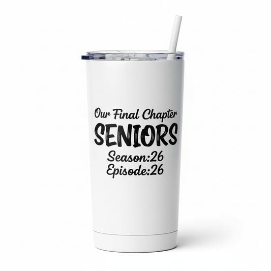 Senior 2026 Tumbler - Design 10