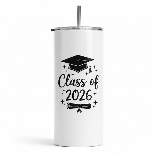 Senior 2026 Tumbler - Design 7