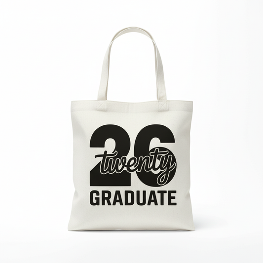 26 Twenty Graduate Tote Bag