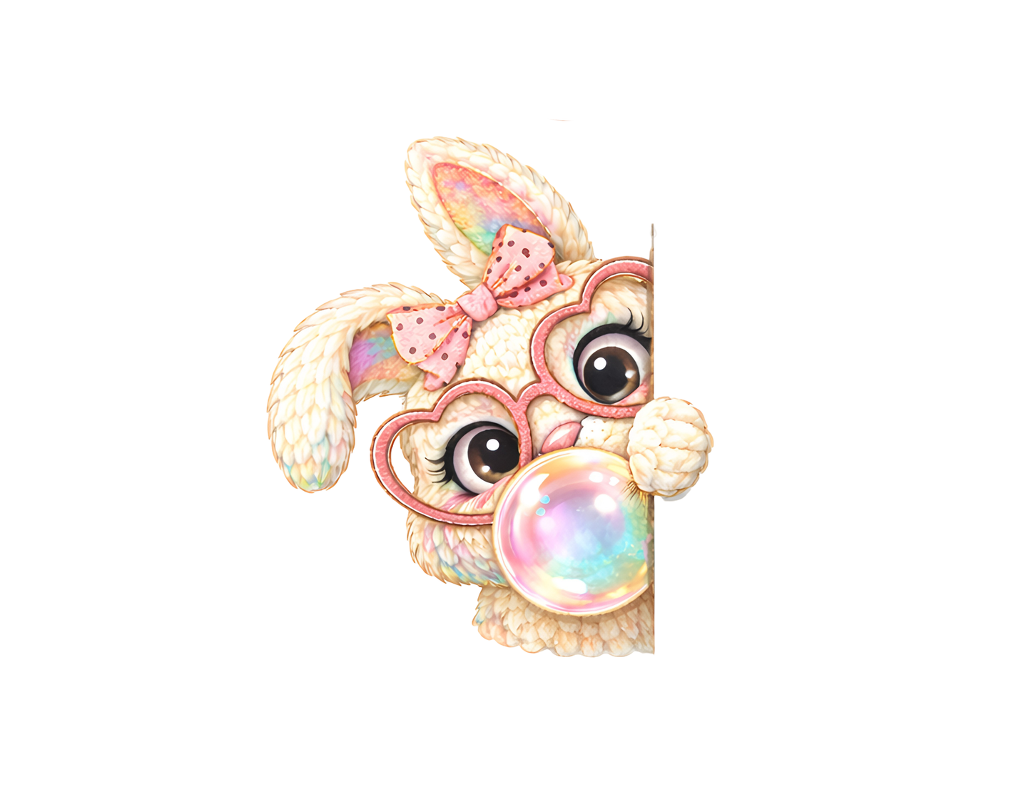 Peekaboo Bunny Easter T-Shirt