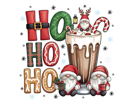 Ho Ho Ho Gnomes Christmas T-Shirt