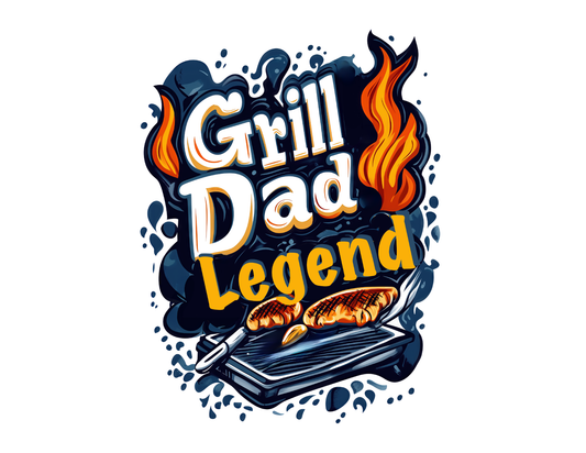 Grill Dad Legend Personalized Apron