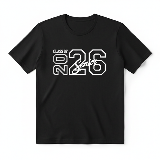 Class of 2026 Senior T-Shirt mockup