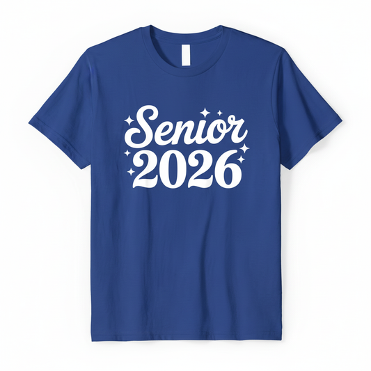 Senior 2026 Royal Blue T-Shirt