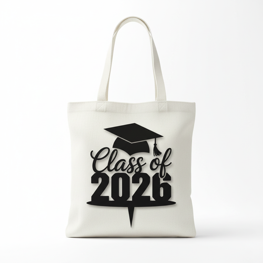 Senior 2026 Tote Bag - Design 10
