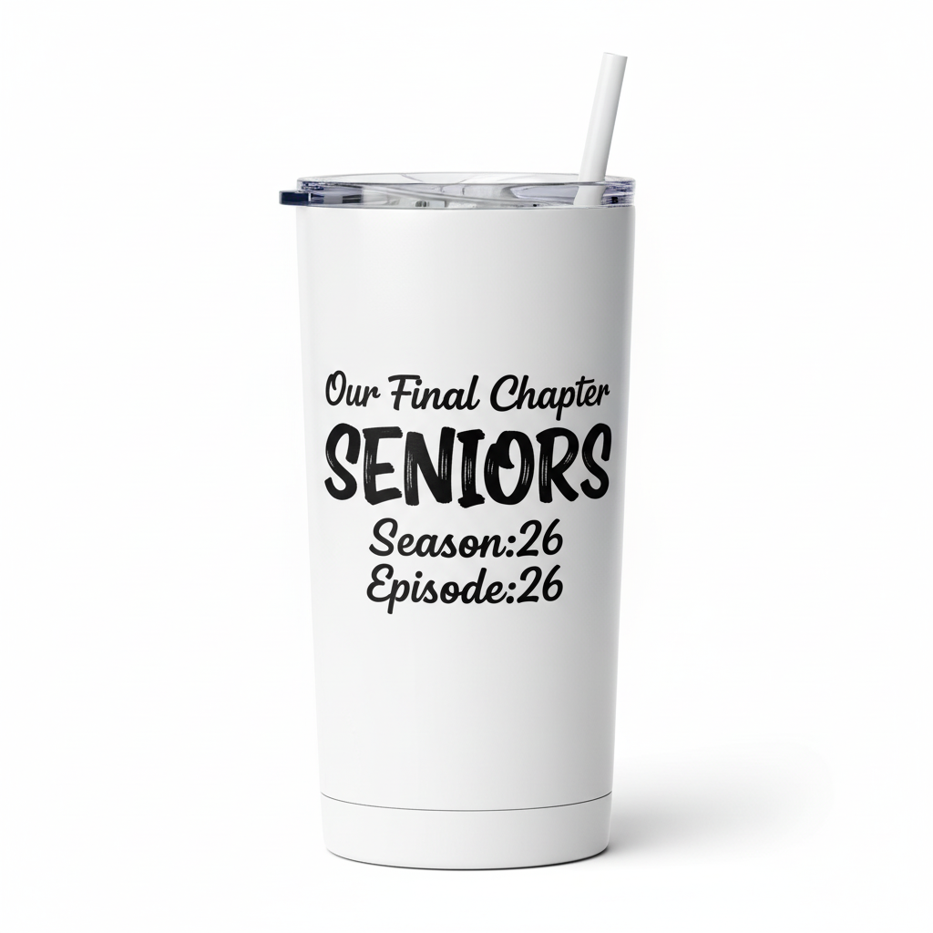 Senior 2026 Tumbler - Design 10