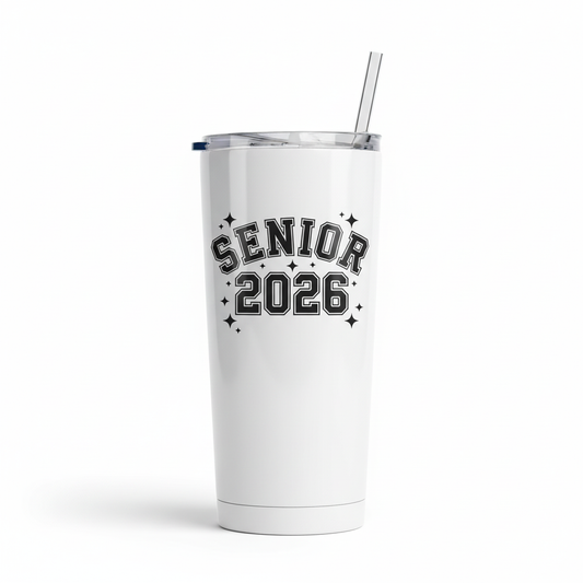 Senior 2026 Tumbler - Design 3