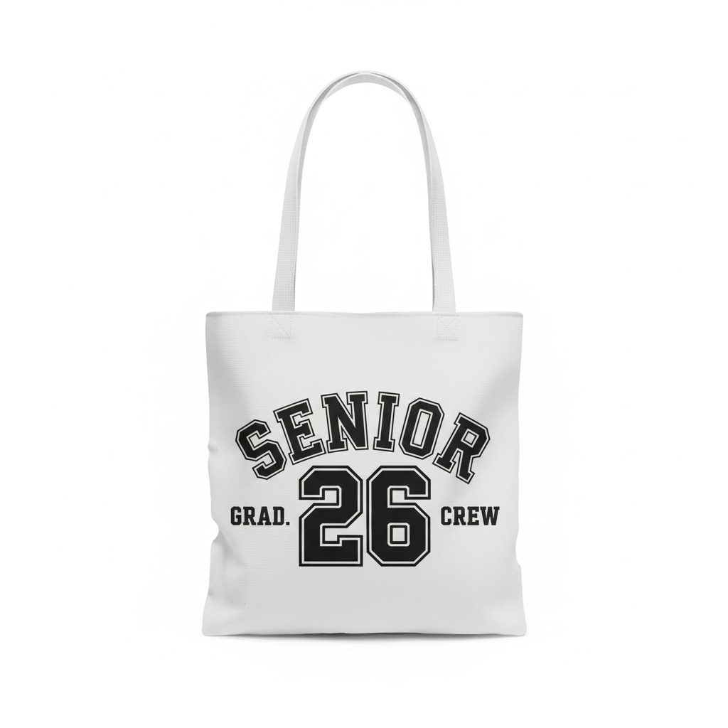 Senior 26 Grad Crew Tote Bag